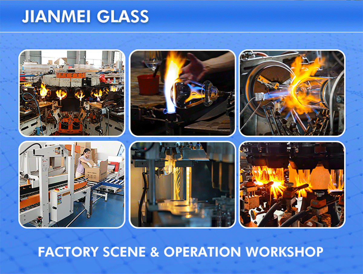 JM047 Borosilicate Drinking Water Bottle Factory