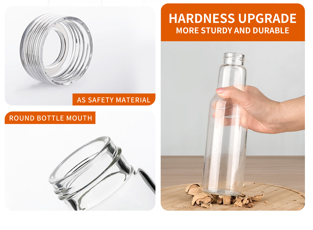 JM047 Borosilicate Drinking Water Bottle Factory